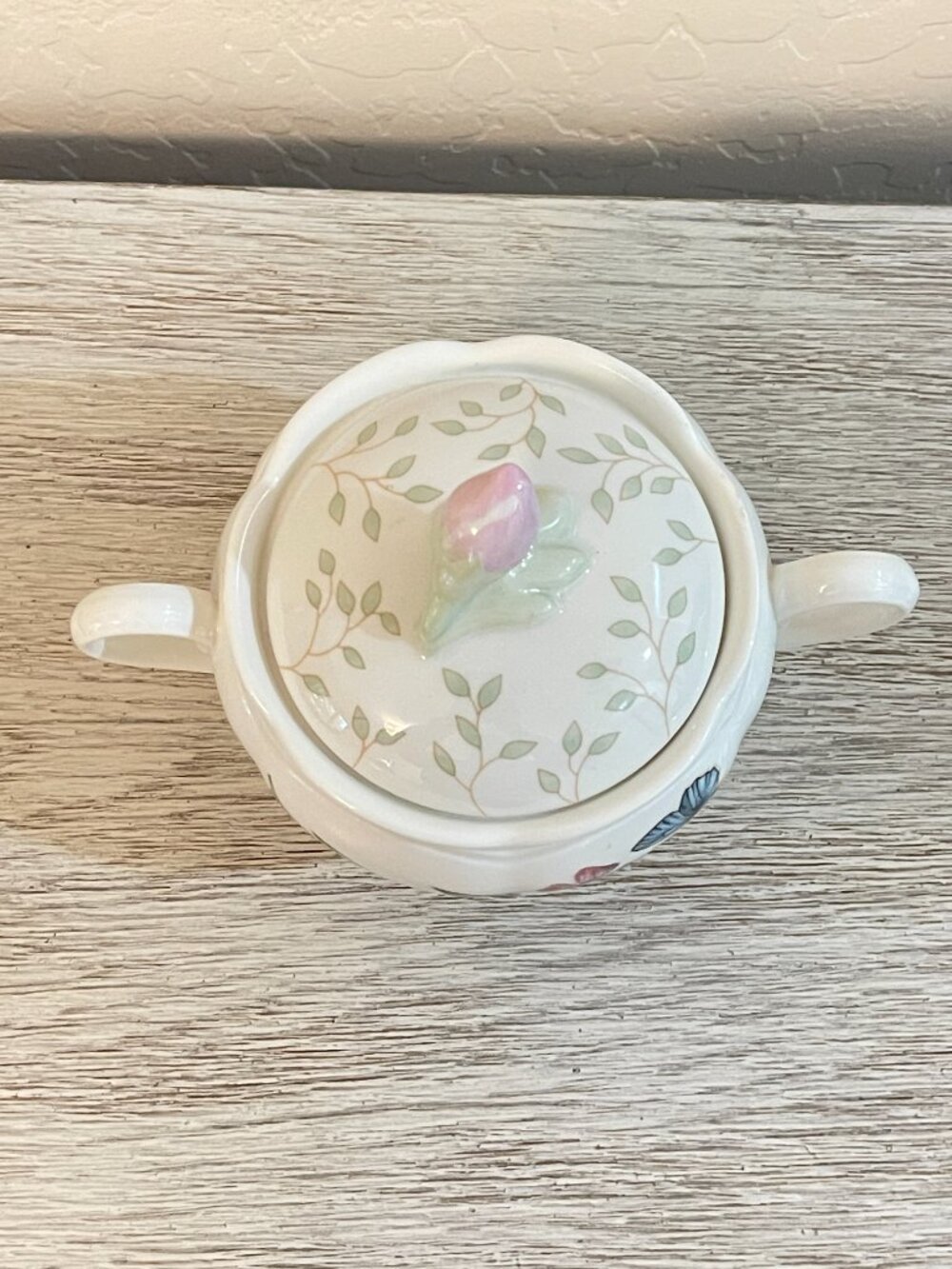 New Lenox Butterfly Meadow Sugar Bowl Dish - Picture 5 of 9